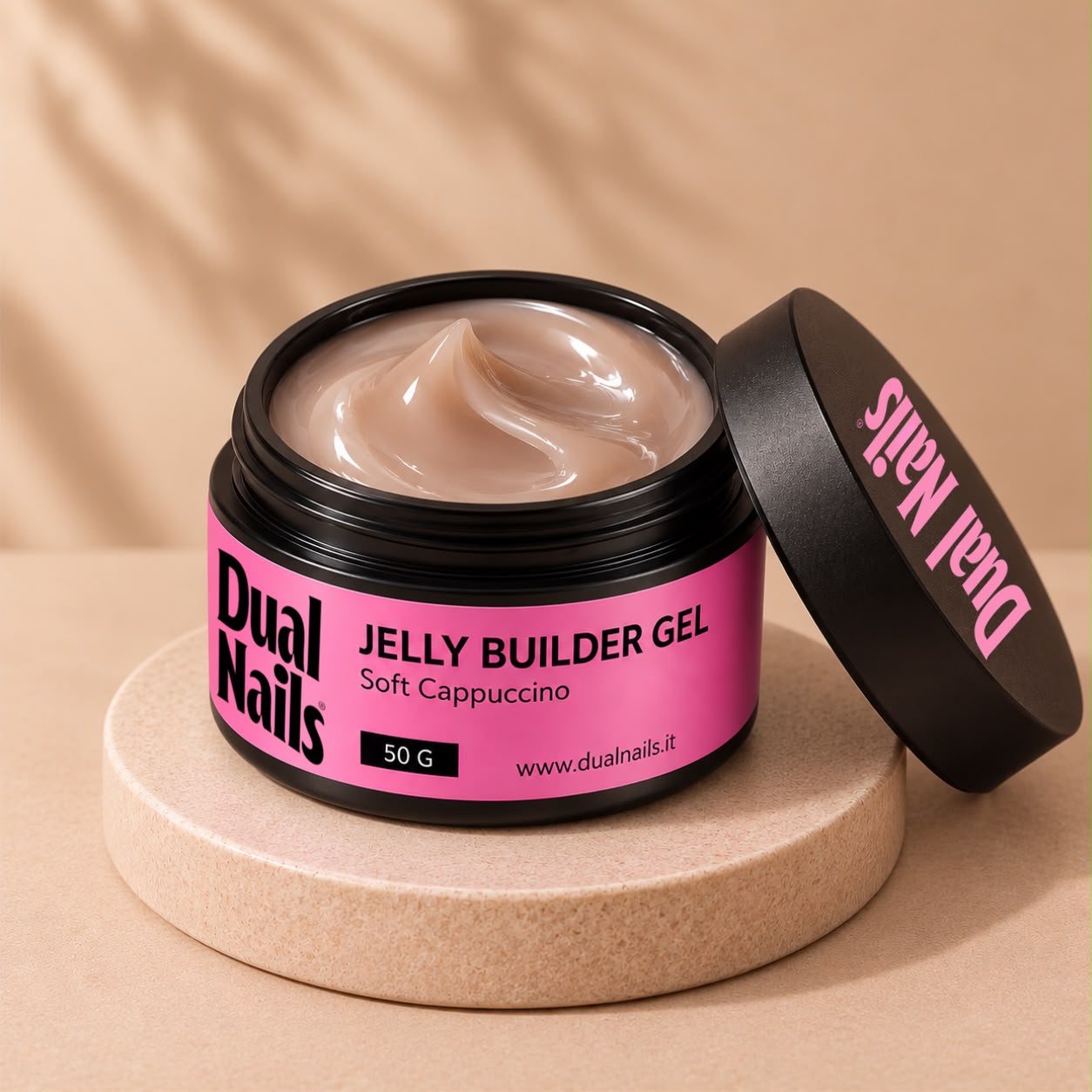 Image of Jelly Builder Gel Soft Cappuccino  Dual Nails – 50 g