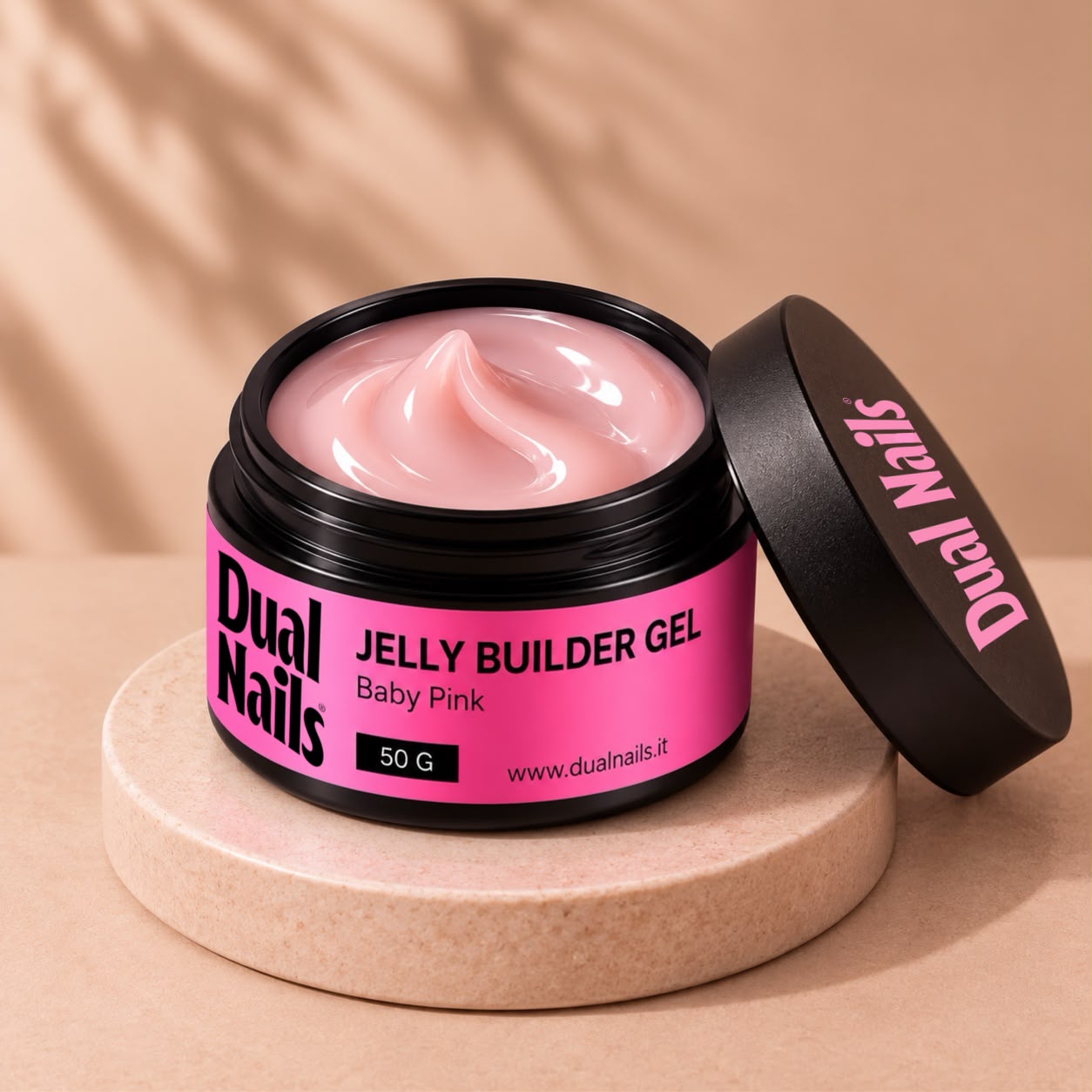 Image of Jelly Builder Gel Baby Pink Dual Nails – 50 g