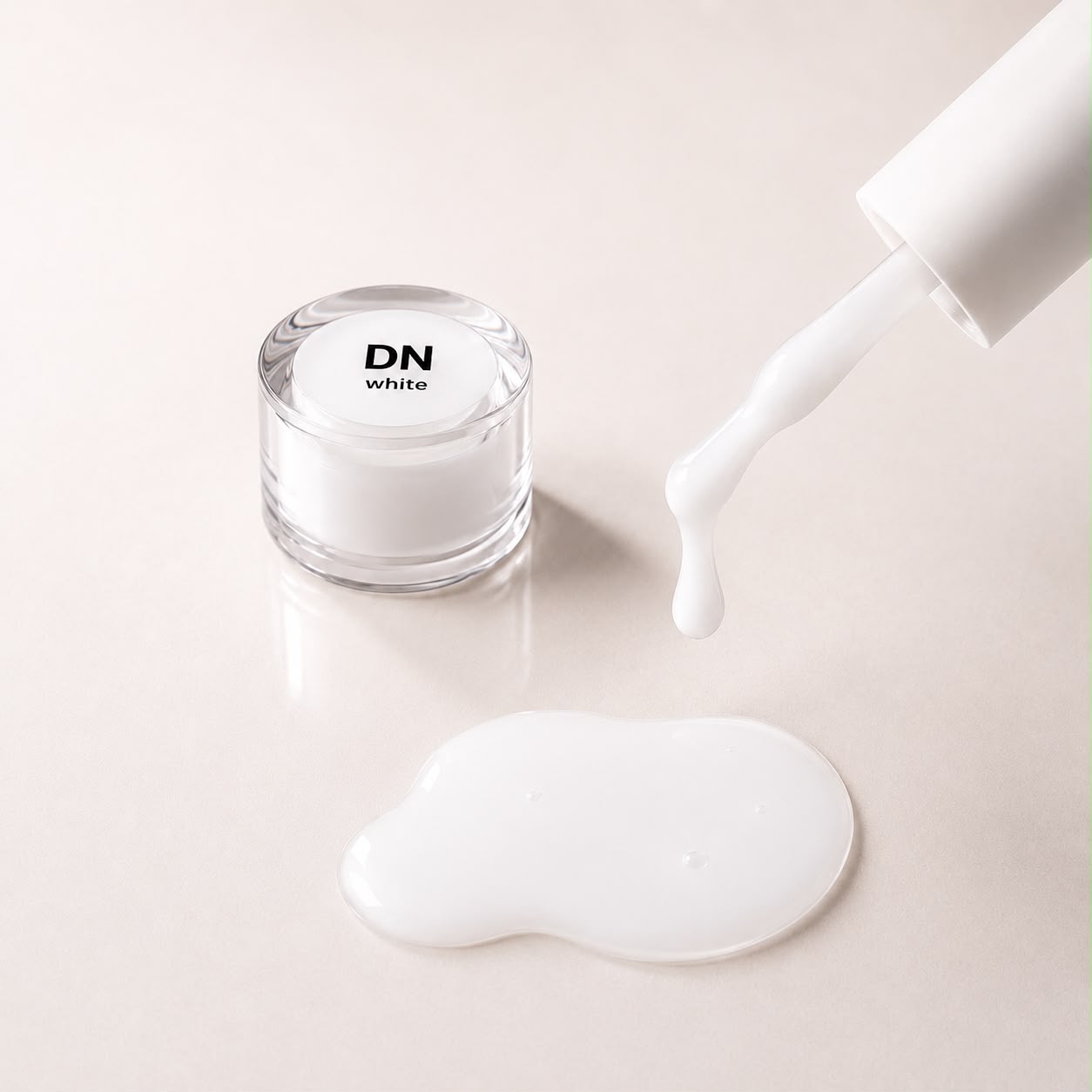 Image of Queen Base Fiber Dual Nails – White