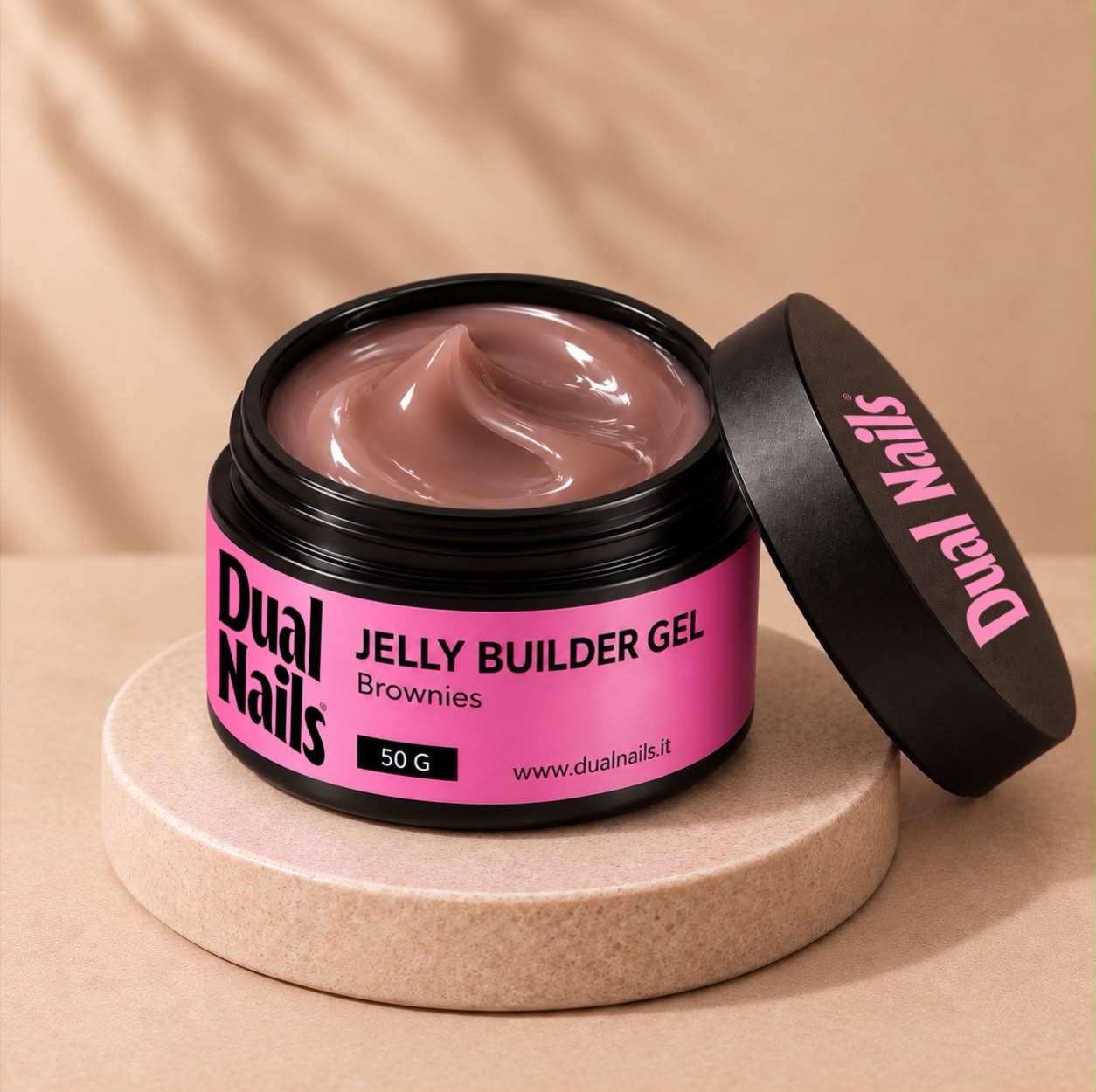 Image of Jelly Builder Gel Brownies Dual Nails – 50 g
